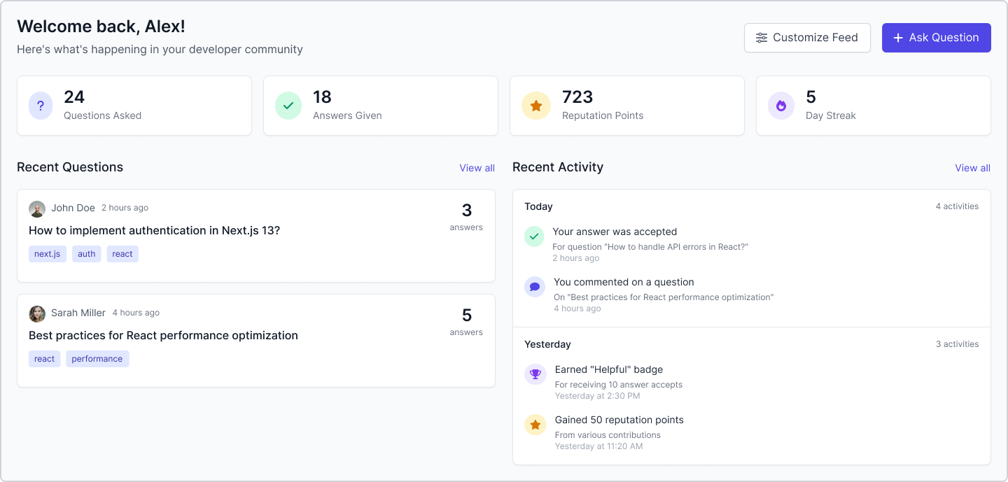 Tasks
